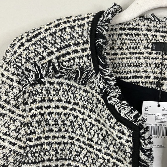 Mango Balboa tweed sweater jacket - Picture 4 of 12